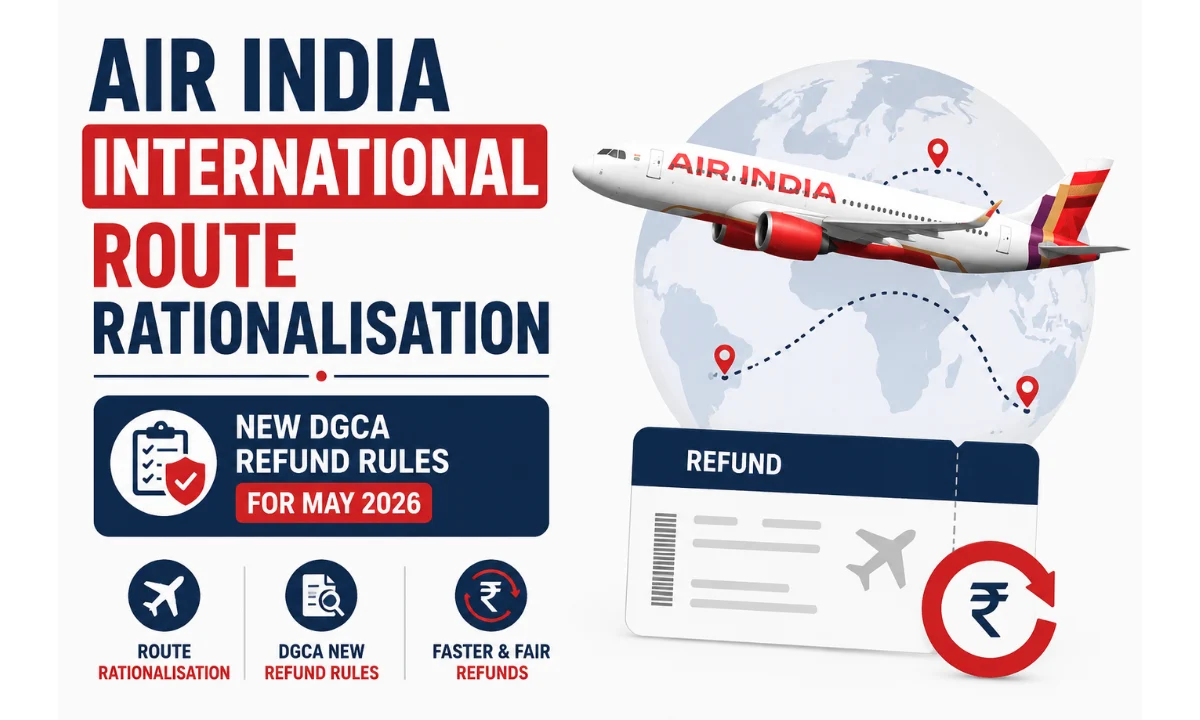Air India International Route Rationalisation: New DGCA Refund Rules for May 2026