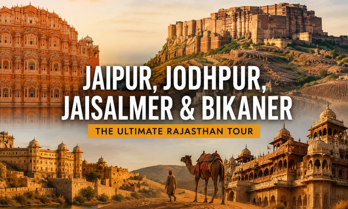 jaipur jodhpur jaisalmer bikaner tour itinerary​